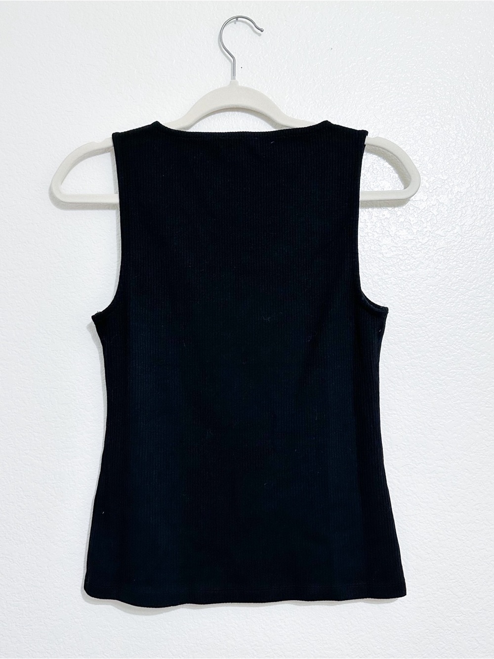 Madewell Lace-Trim V-Neck Tank M - Picture 3 of 5